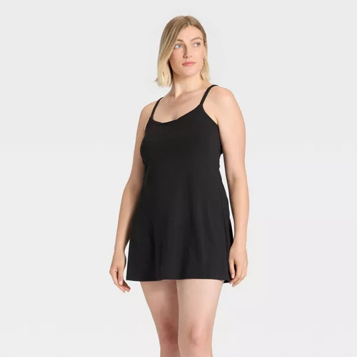 Knit Ruched Active Dress